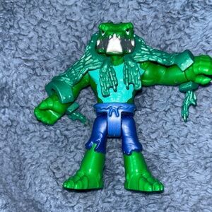 DC Comics Green and Blue Crocodile Action Figure